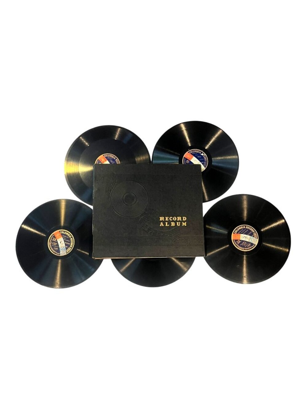 David Bispham Records + Binder - See Description & Pics for Titles - LOT of 5